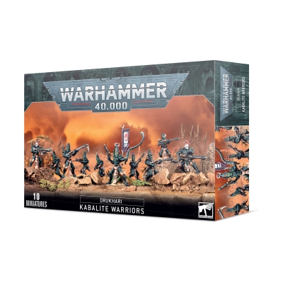 Drukhari: Figurki Kabalite Warriors w tanim sklepie z figurkami Games Workshop